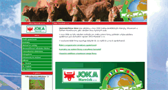Desktop Screenshot of jokamarecek.cz